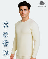 Woolmark Full Sleeves Thermal Top For Men